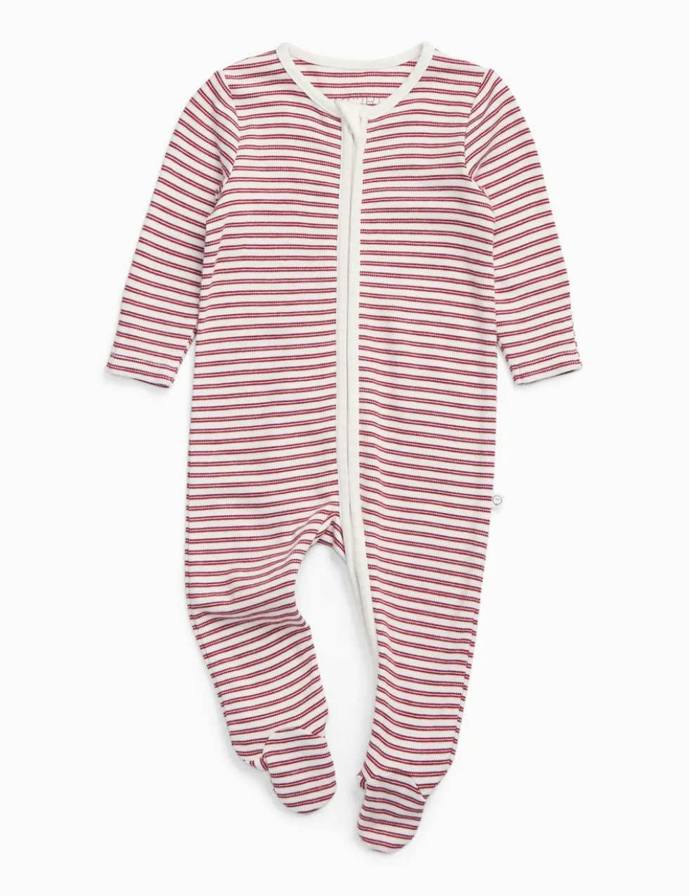Cotton Blend Zip Sleepsuit (0-24 Mths)