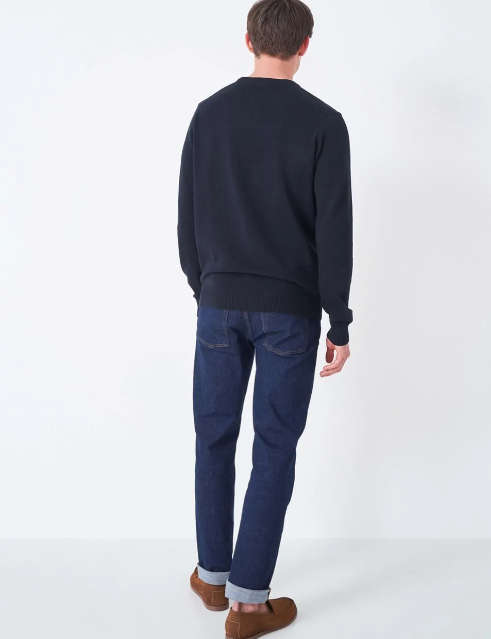 Cotton Crew Neck Jumper