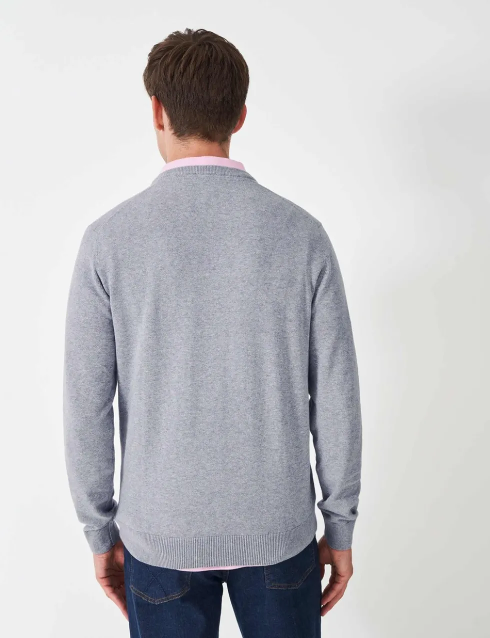Cotton Crew Neck Jumper