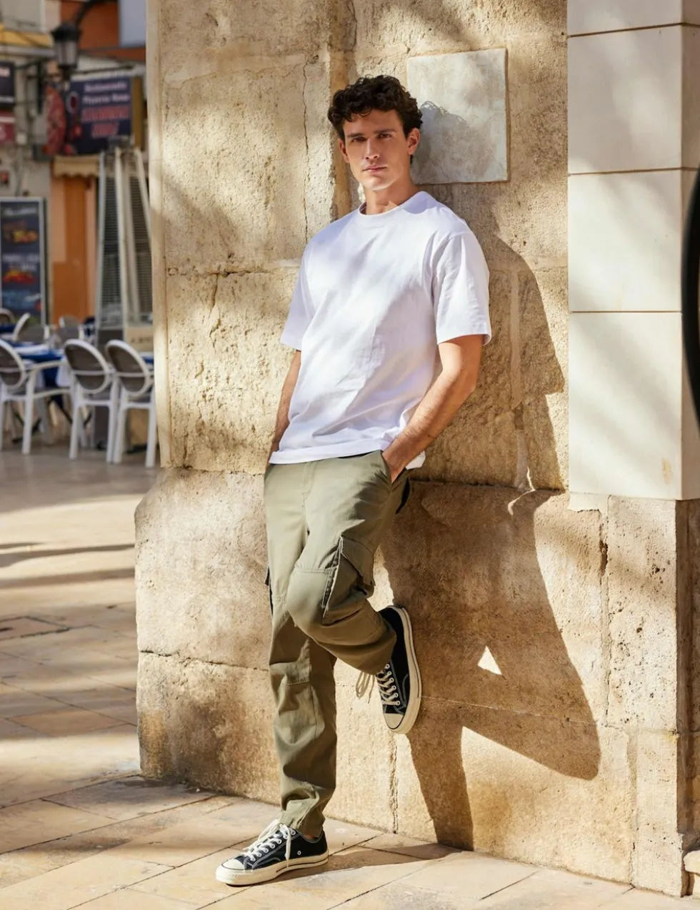 Cotton Crew Neck T-Shirt