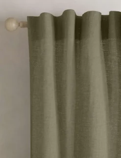 Cotton Linen Blend Sheer Multiway Curtains