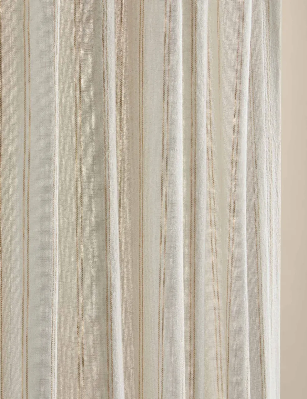 Cotton Linen Blend Sheer Multiway Curtains
