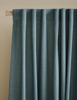 Cotton Linen Blend Sheer Multiway Curtains