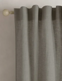 Cotton Linen Blend Sheer Multiway Curtains