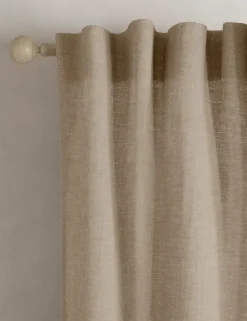 Cotton Linen Blend Sheer Multiway Curtains