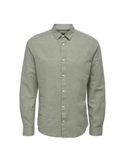 Cotton Linen Blend Shirt