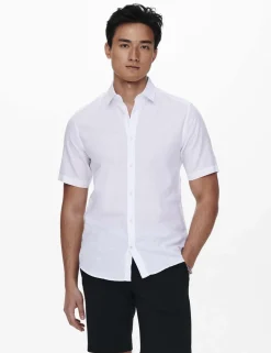 Cotton Linen Blend Shirt