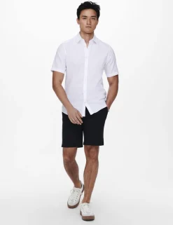 Cotton Linen Blend Shirt