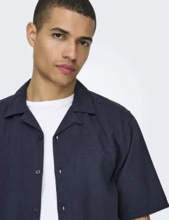 Cotton Linen Blend Shirt