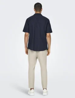Cotton Linen Blend Shirt