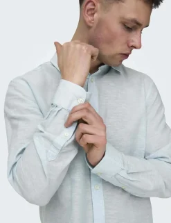 Cotton Linen Blend Shirt