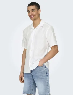 Cotton Linen Blend Shirt