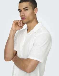 Cotton Linen Blend Shirt