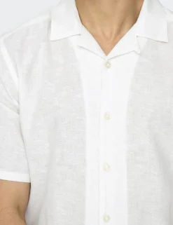 Cotton Linen Blend Shirt