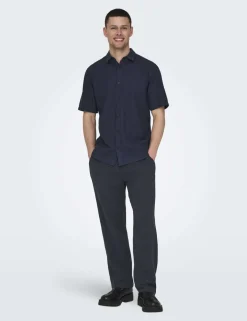 Cotton Linen Blend Shirt