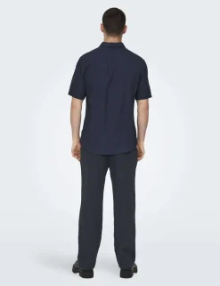 Cotton Linen Blend Shirt