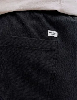 Cotton Linen Blend Shorts