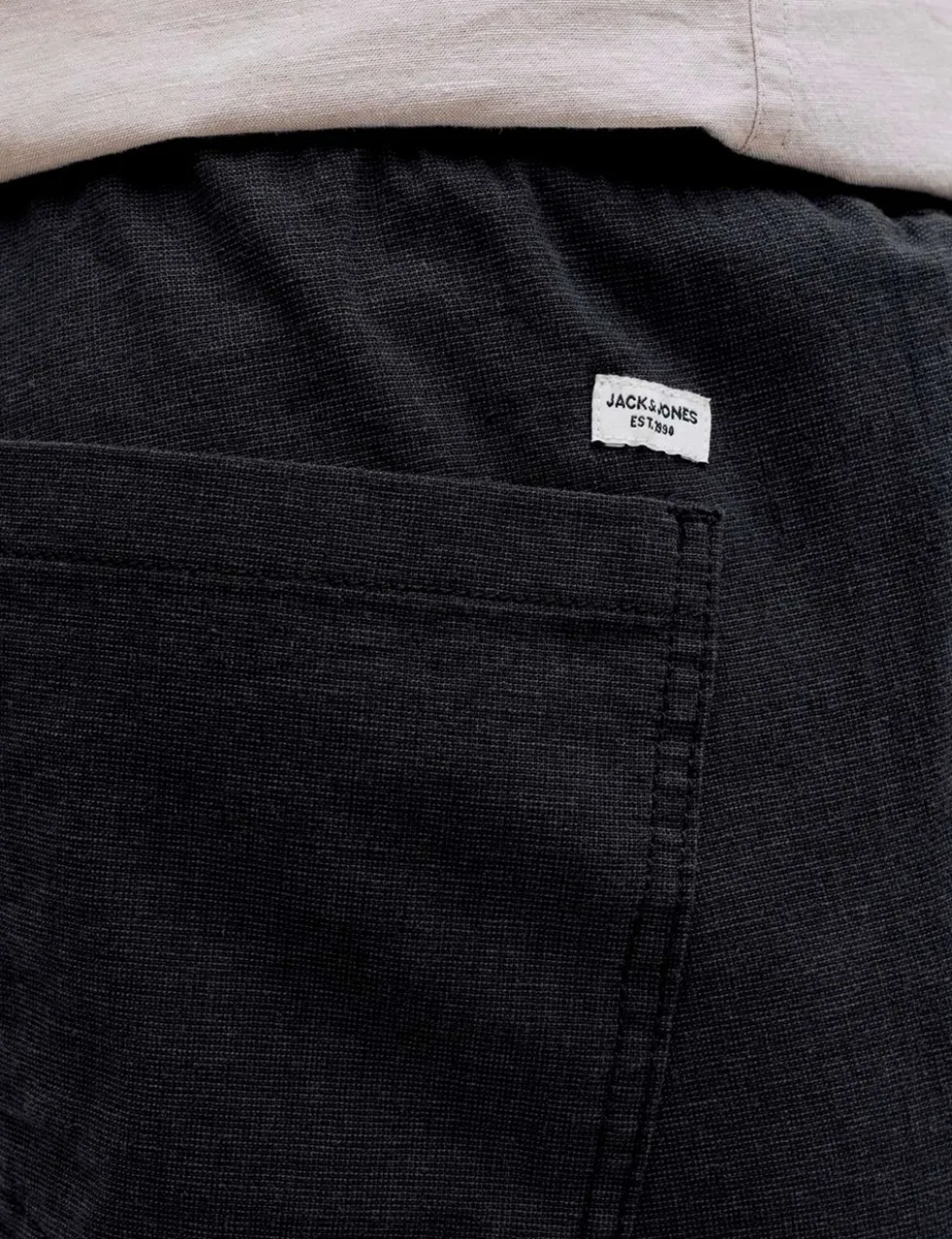 Cotton Linen Blend Shorts