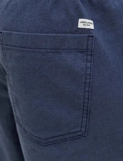 Cotton Linen Blend Shorts