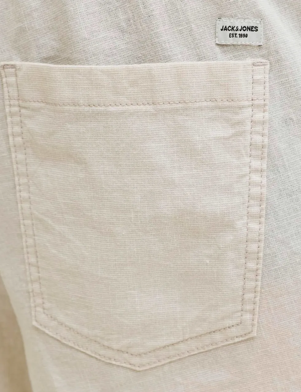 Cotton Linen Blend Shorts