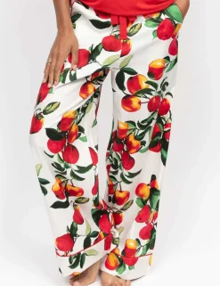 Cotton Modal Apple Print Pyjama Bottoms