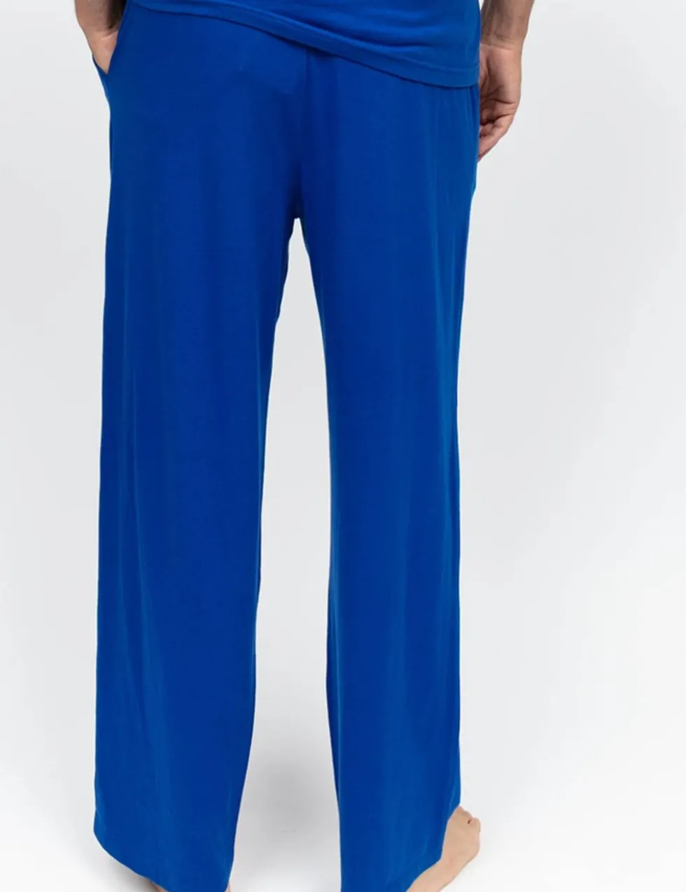 Cotton Modal Blend Drawstring Pyjama Bottoms