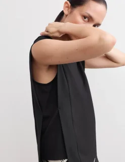 Cotton Modal Blend Ribbed Tank Top