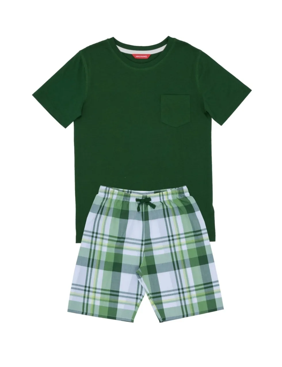 Cotton Modal Checked Pyjamas (2-13 Yrs)