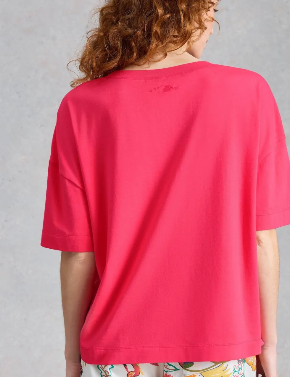 Cotton Modal Embroidered Pyjama Top