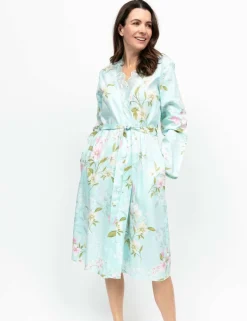 Cotton Modal Floral Dressing Gown