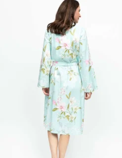 Cotton Modal Floral Dressing Gown