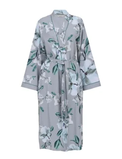 Cotton Modal Floral Print Dressing Gown
