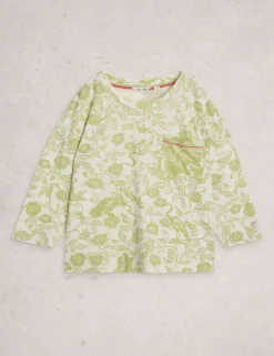 Cotton Modal Floral Pyjama Top