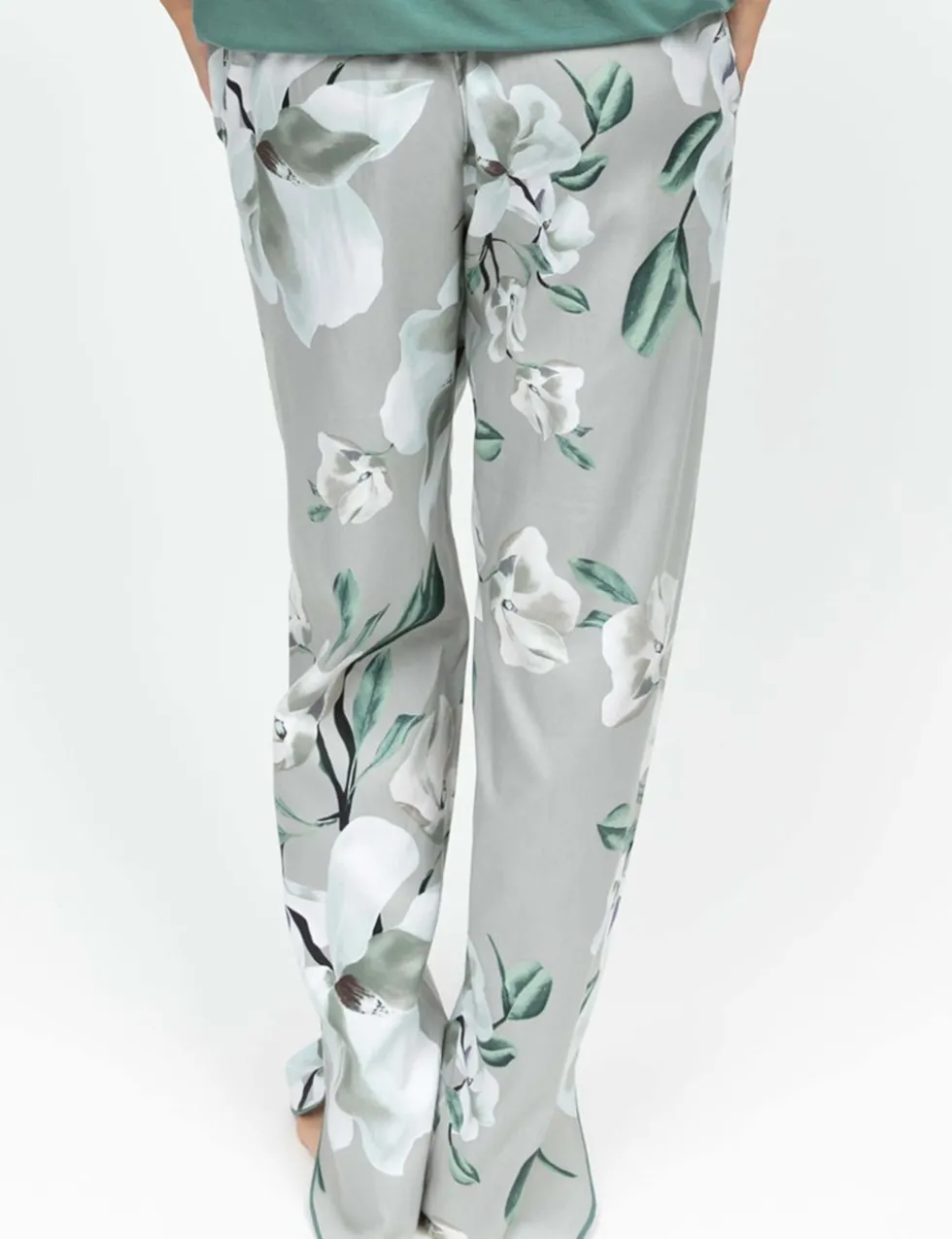 Cotton Modal Floral Pyjama Bottoms