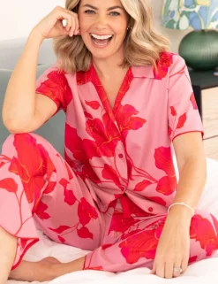 Cotton Modal Floral Pyjama Top