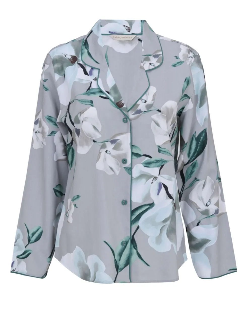 Cotton Modal Floral Revere Pyjama Top