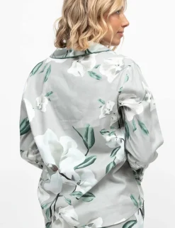 Cotton Modal Floral Revere Pyjama Top