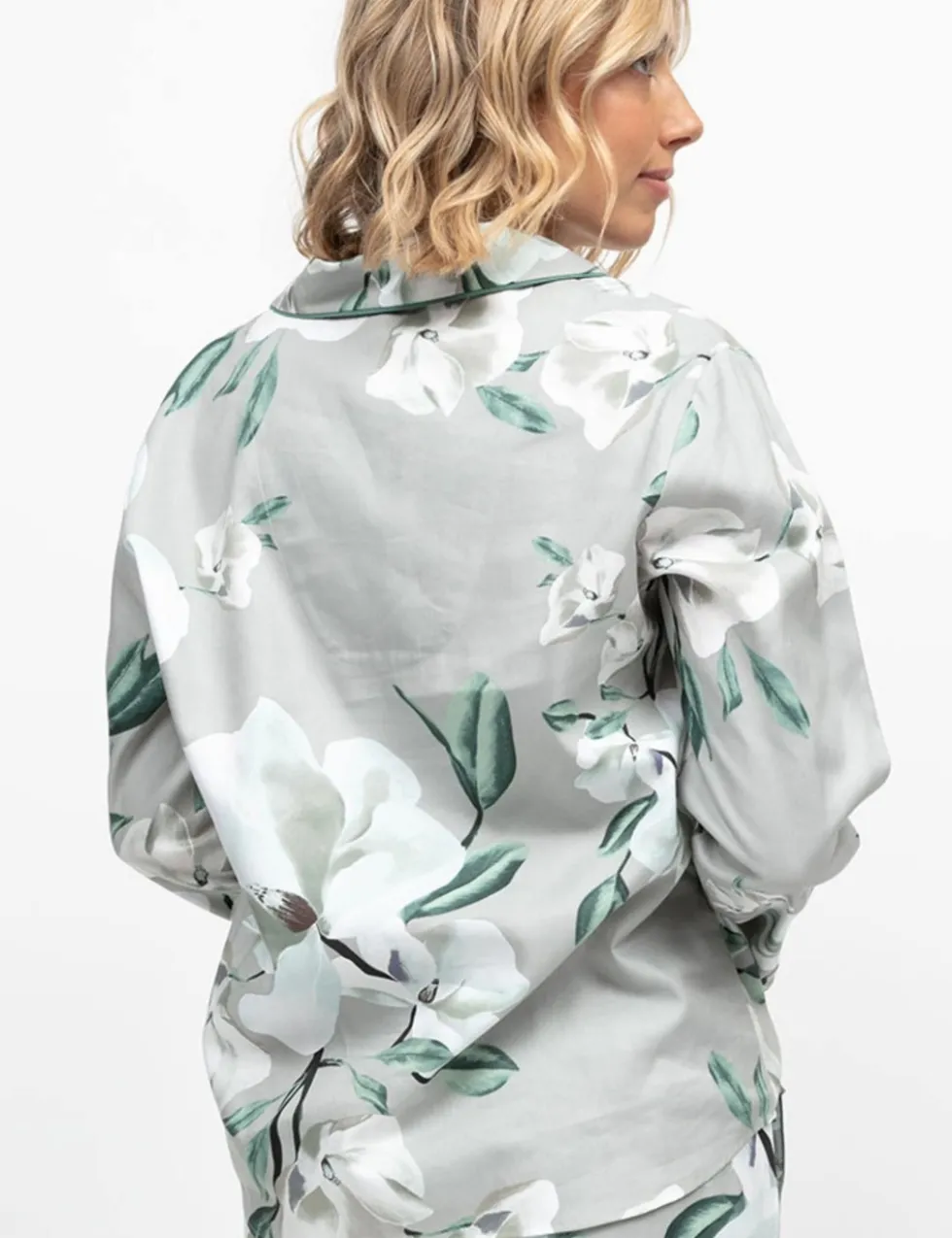 Cotton Modal Floral Revere Pyjama Top