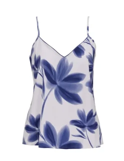 Cotton Modal Floral V-Neck Cami Top