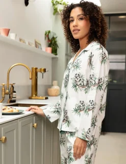 Cotton Modal Koala Print Pyjama Top