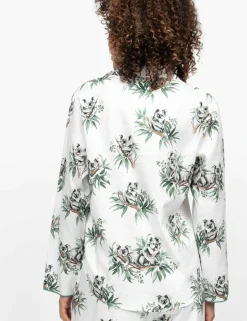 Cotton Modal Koala Print Pyjama Top