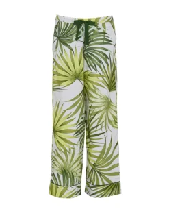 Cotton Modal Palm Print Pyjama Bottoms