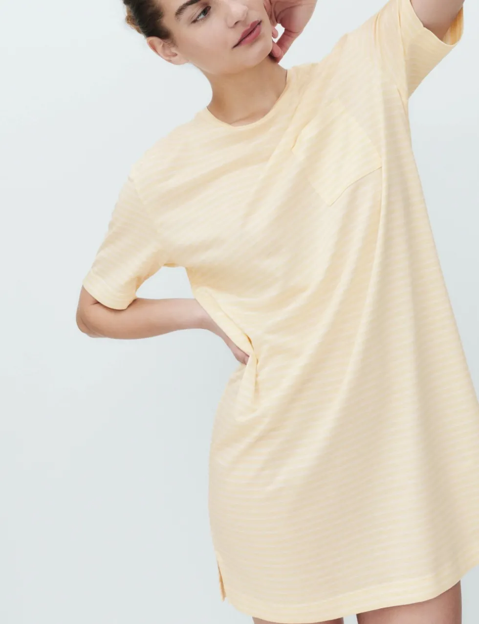 Cotton Modal Printed Minishirt