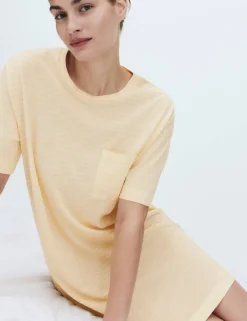Cotton Modal Printed Minishirt