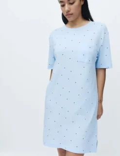 Cotton Modal Printed Minishirt