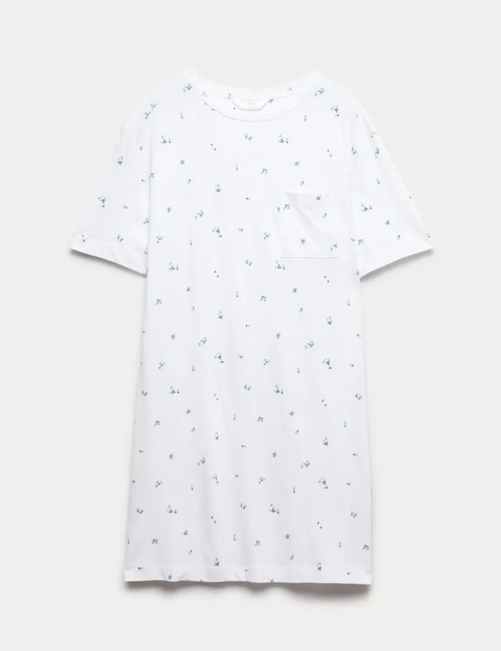 Cotton Modal Printed Minishirt
