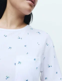 Cotton Modal Printed Minishirt