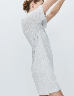 Cotton Modal Printed Minishirt