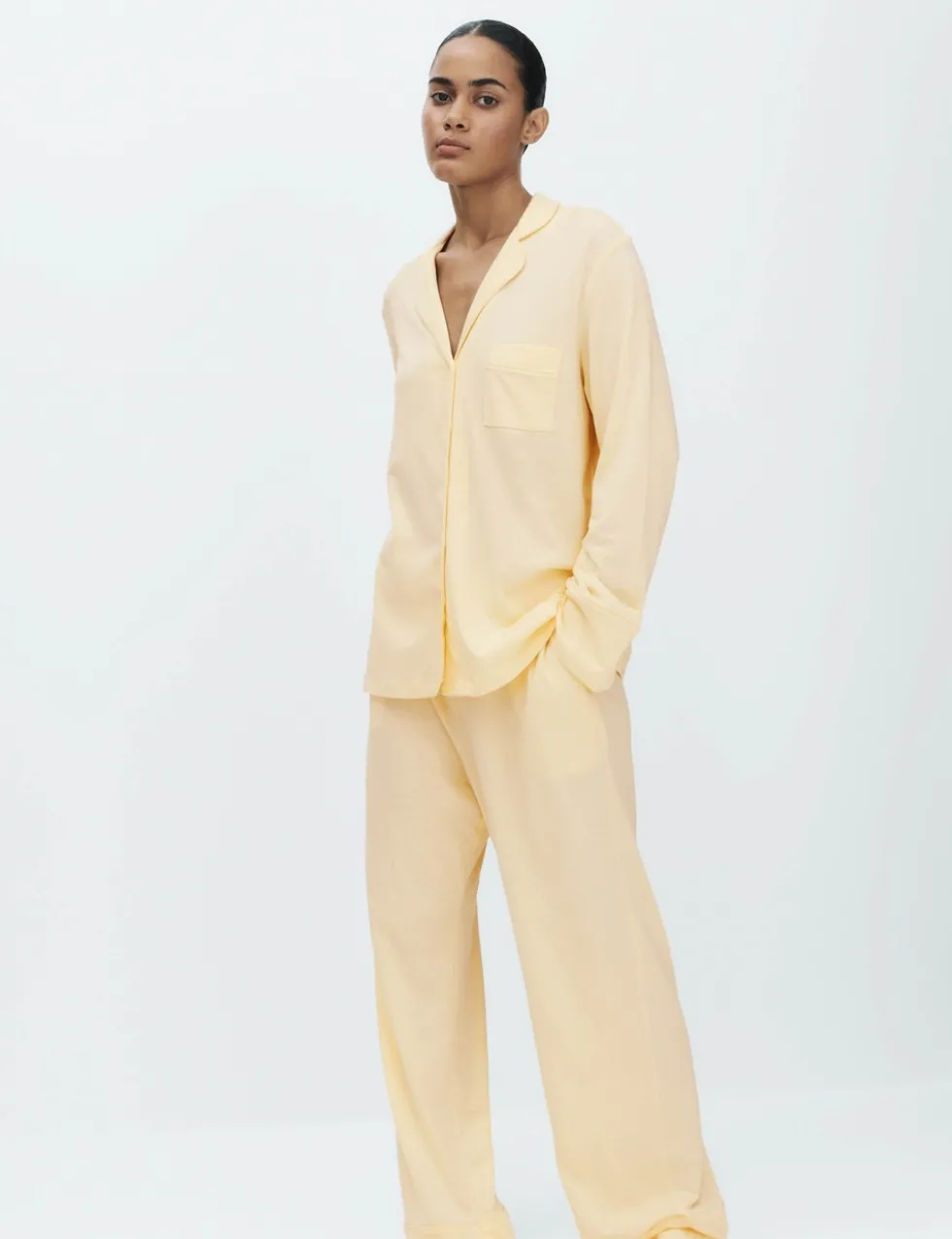 Cotton Modal Revere Pyjama Set