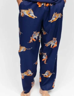 Cotton Modal Tiger Print Pyjama Bottoms